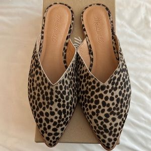 Madewell Flat Miles in Cheetah 🐆 Calf Hair